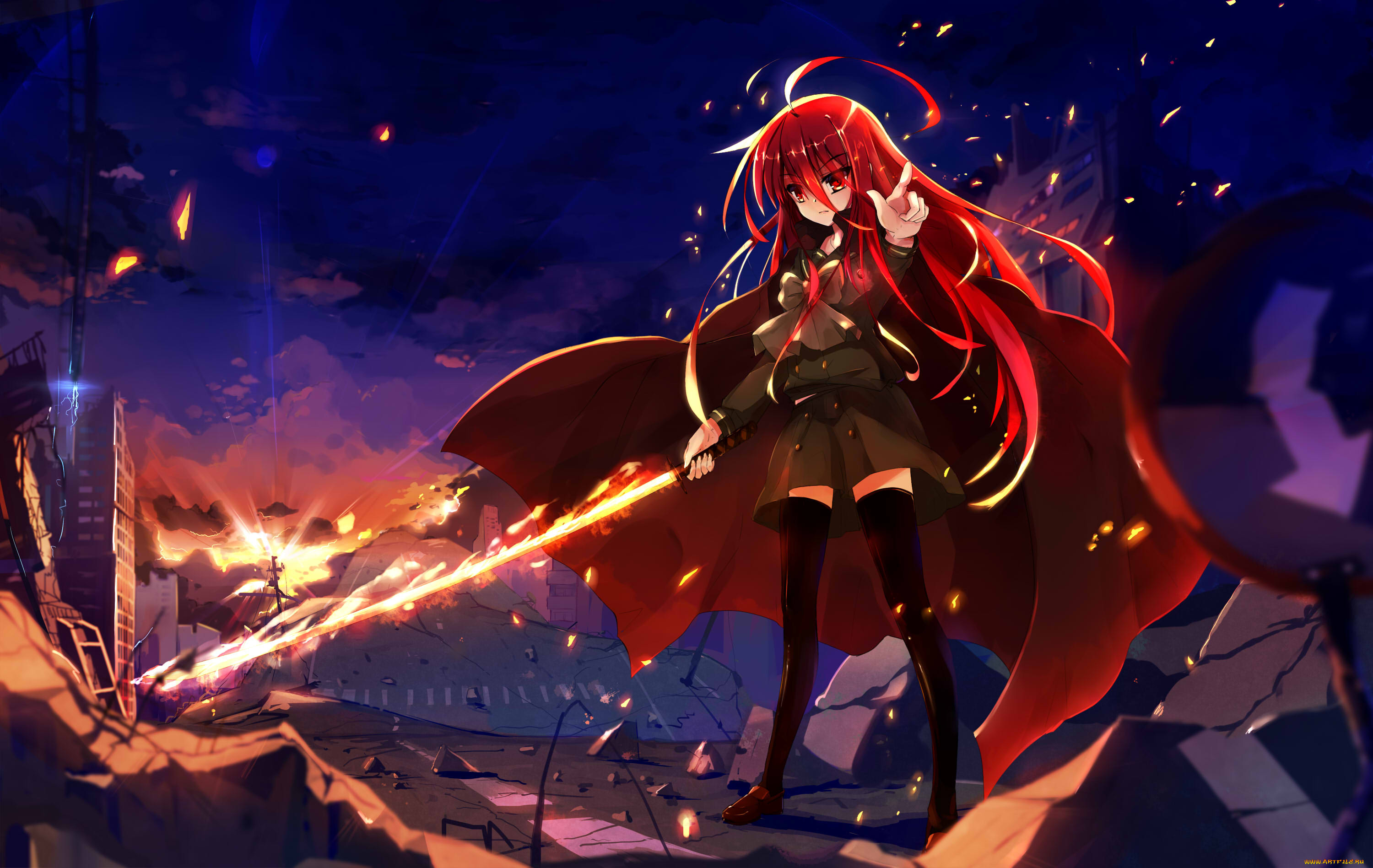 , shakugan, no, shana